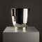 French Art Deco Ice Bucket in Silvered Metal, 1940s 1