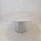 Italian Octagon Carrara Marble Garden or Dining Table, 1960s 3