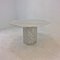 Italian Octagon Carrara Marble Garden or Dining Table, 1960s 1