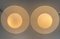 Space Age Glass & Ceramic Ceiling Lights, 1950s, Set of 2, Image 5