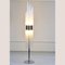 Art Sculptural Floor Lamp in Reeded Glass Rods on Chrome Stand from Venini, 1960s, Image 13
