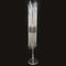 Art Sculptural Floor Lamp in Reeded Glass Rods on Chrome Stand from Venini, 1960s, Image 3