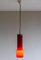 Orange Glass Pendant by Massimo Vignelli for Venini, 1955 5