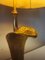 Lámparas de mesa Cobra de latón al estilo de Maison Jansen, 1975. Juego de 2, Imagen 2