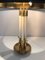 Neoclassical Brass and White Lacquer Table Lamps, 1970s, Set of 2 9
