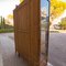 Art Nouveau Three-Door Display Bookcase in Solid Walnut, Image 12