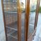 Art Nouveau Three-Door Display Bookcase in Solid Walnut 14