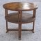 Deco Round Table in Walnut, Image 6