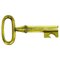 Mid-Century Austrian Brass Key Cork Screw or Bottle Opener attributed to Carl Auböck, 1950s 1
