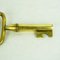 Mid-Century Austrian Brass Key Cork Screw or Bottle Opener attributed to Carl Auböck, 1950s 4