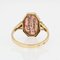 20th Century French Limoges Enamel 18 Karat Yellow Gold Ring, 1890s 8