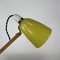 Yellow Maclamp with Wooden Arm, 1960s 7
