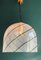 Vintage Swirled Murano Glass Pendant Lamp attributed to Venini, 1970s, Image 3