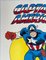 Póster del Capitán América, Estados Unidos, años 80, Imagen 3