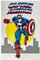 Captain America Poster, USA, 1980s 1