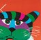 Cyrk Circus Large Stripy Tiger Poster by Hubert Hilscher, 1979 4