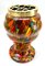 Kralik Pique Fleurs Vase, in Multi Color Decor with Grille, Late 1930s, Image 10