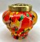 Vase Pique Fleurs à Décor Multicolore avec Grille, 1930s 6