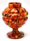 Mehrfarbige Pique Fleurs Vase mit Gitter, 1930er 9