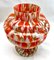 Pique Fleurs Vase in Multi Color Decor with Grille, 1930s, Image 3