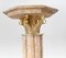 Mesas columna francesas clásicas de mármol. Juego de 2, Imagen 7