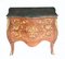 French Commode Bombe Chest Drawers in Marquetry Inlay 1