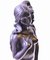Fontana in bronzo francese nuda femminile rococò a conchiglia, Immagine 5