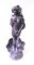 Fontana in bronzo francese nuda femminile rococò a conchiglia, Immagine 1