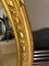 Espejo Napoleón III francés antiguo ovalado dorado, década de 1880, Imagen 8