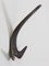 Large Brass Double Wall Coat Hook attributed to Carl Auböck, Austria, 1950s, Image 6