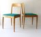 Mid-Century Walnut Dining Chairs attributed to Carl Auböck, Vienna, Austria, 1950s, Set of 4 4