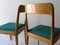 Mid-Century Walnut Dining Chairs attributed to Carl Auböck, Vienna, Austria, 1950s, Set of 4, Image 7