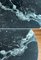 Postmodern Italian Black and White Marble Oval Dining Table, Italy, 1970s, Image 5