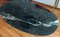 Postmodern Italian Black and White Marble Oval Dining Table, Italy, 1970s, Image 8