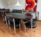 Postmodern Italian Black and White Marble Oval Dining Table, Italy, 1970s, Image 4