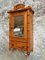 Vintage Hanging Cupboard in Faux Bamboo Medicine Cupboard with Mirror, 1960s 8