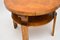 Table Basse Art Déco Scandinave en Bouleau Satiné, 1920s 11