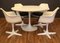 Tulip Dining Table with Chairs by Maurice Burke, 1960s, Set of 5, Image 1