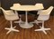 Tulip Dining Table with Chairs by Maurice Burke, 1960s, Set of 5, Image 4