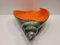 Bandeja con forma de caracol de cerámica Vallauris, Francia, años 60, Imagen 8