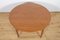 Mid-Century Round Extendable Dining Table and Chairs from McIntosh, 1960s, Set of 5, Image 8