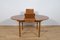 Mid-Century Round Extendable Dining Table and Chairs from McIntosh, 1960s, Set of 5, Image 9