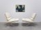 Modernist Lounge Chairs with Ottoman by Durlet, 1970s, Set of 3 16