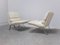 Modernistische Sessel mit Fußhocker von Durlet, 1970er, 3er Set 11