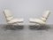 Modernist Lounge Chairs with Ottoman by Durlet, 1970s, Set of 3 2