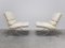 Modernist Lounge Chairs with Ottoman by Durlet, 1970s, Set of 3, Image 2
