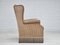 Fauteuil en Velours Côtelé en Bois de Frêne, Danemark, 1970s 11