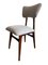 Mid-Century Grey Dining Chairs, Europe, 1960s, Set of 6, Image 5
