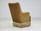 Danish Armchair in Light Green Velour, 1960s 12