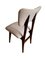 Mid-Century Beige Dining Chairs, Europe, 1960s, Set of 6, Image 4